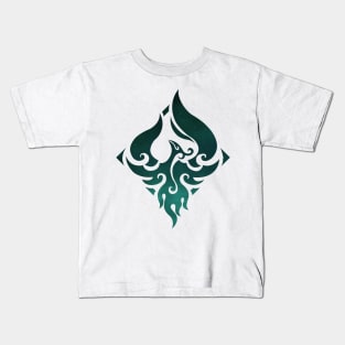 Genshin Impact Xiao Emblem - Constellation Kids T-Shirt